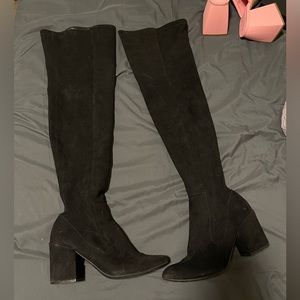 High knee boots